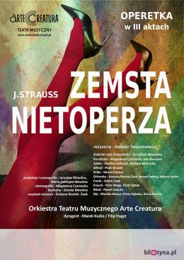 Busko-Zdrój Wydarzenie Spektakl Zemsta nietoperza - Arte Creatura Teatr Muzyczny