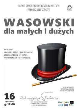 Busko-Zdrój Wydarzenie Koncert Wasowski dla małych i dużych