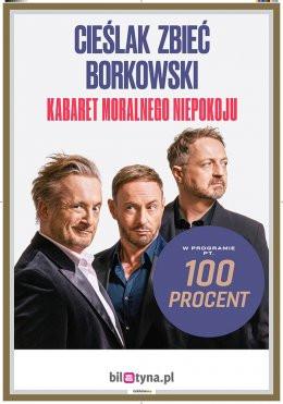 Jędrzejów Wydarzenie Kabaret Kabaret Moralnego Niepokoju - 100 procent (Cieślak, Zbieć, Borkowski)