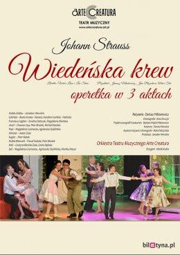 Busko-Zdrój Wydarzenie Spektakl Operetka "Wiedeńska krew" - Arte Creatura Teatr Muzyczny
